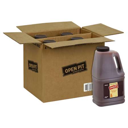 OPEN PIT Sauce Hickory Barbecue 1 gal., PK4 10043000806415